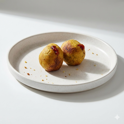 Bolitas de Plátano: Búfala y Bocadillo