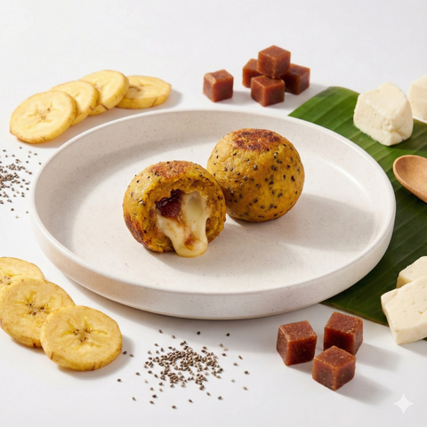 Bolitas de Plátano: Búfala y Bocadillo