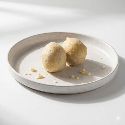 Bolitas de yuca rellenas con arequipe sin azúcar (60g)