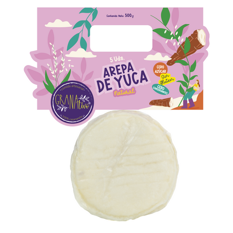 Arepa de Yuca Natural - 100% Casanareña