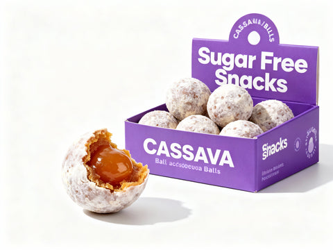 Bolitas de Yuca con Arequipe (Sin Azúcar)