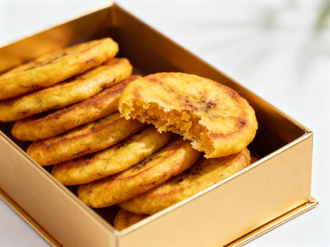 Bolitas de Yuca rellenas de Queso de Búfala