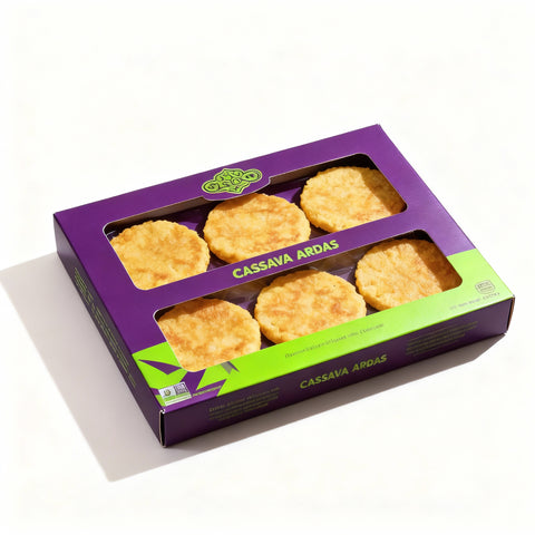 Arepas de Plátano con Chía y Búfala