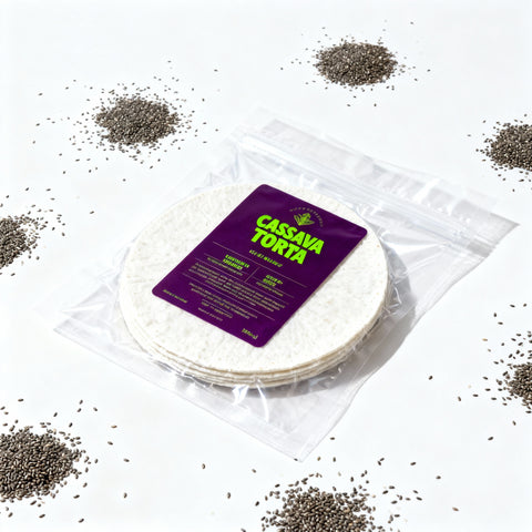 Tortillas de Yuca con Queso de Búfala